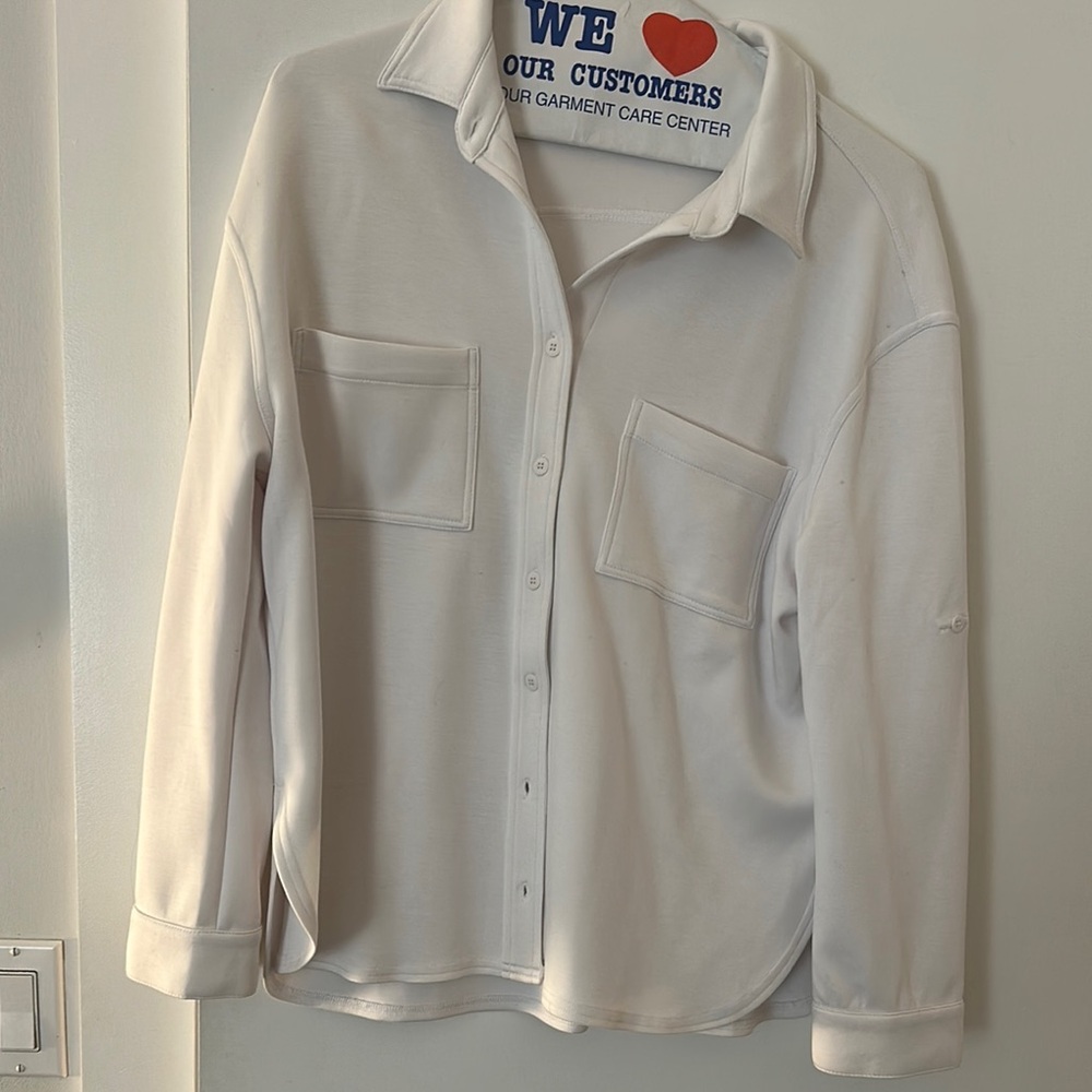 Cream Button-Up Shirt
